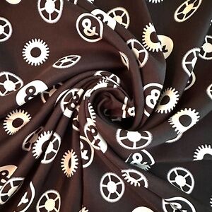 Bell & Ross Watch Co. 26" x 26' Silk Scarf   BNWOT